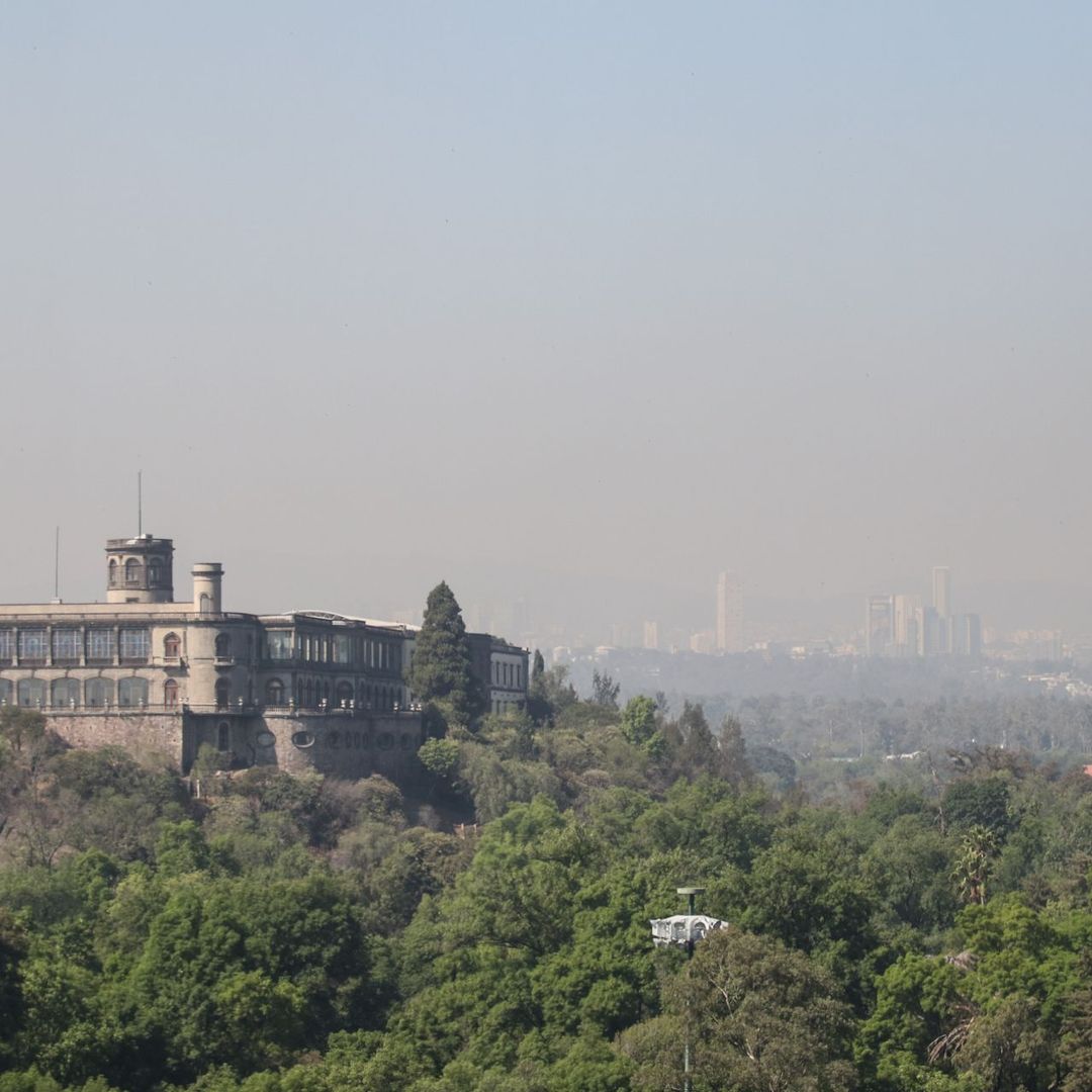Imagen panorámica del Castillo de Chapultepec. Foto: Cuartoscuro